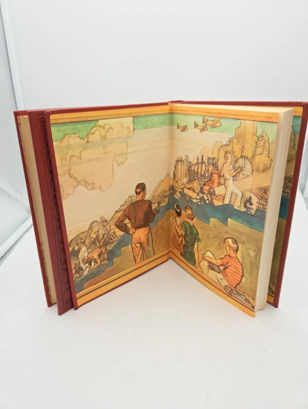The Wonderland of Knowledge Two Books Hobbies Decor